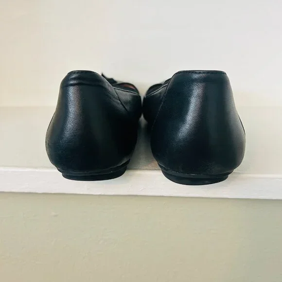 Vionic Spark Martha Flats Womens Size 8.5 Black Flat Bow Shoes Comfortable - Picture 5 of 7